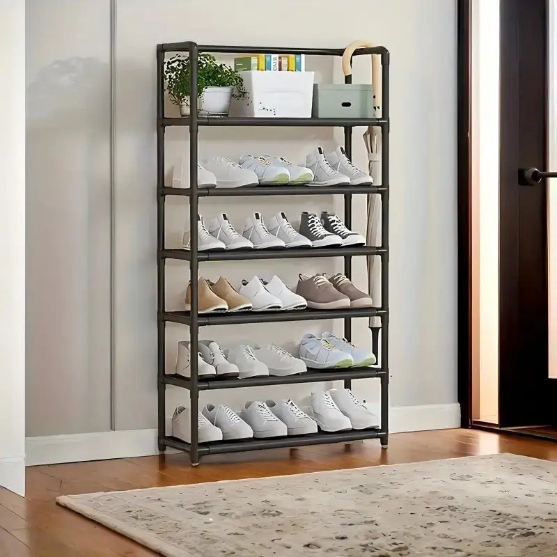 Multi‑Layer Metal Storage Rack | Versatile Home & Garage Shelf