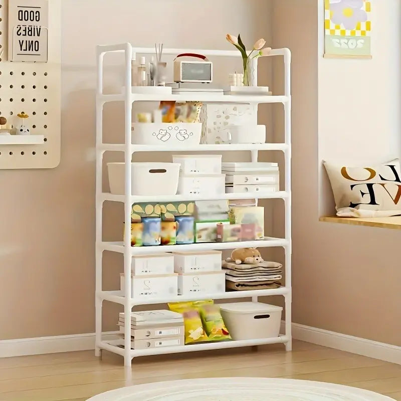 Multi‑Layer Metal Storage Rack | Versatile Home & Garage Shelf